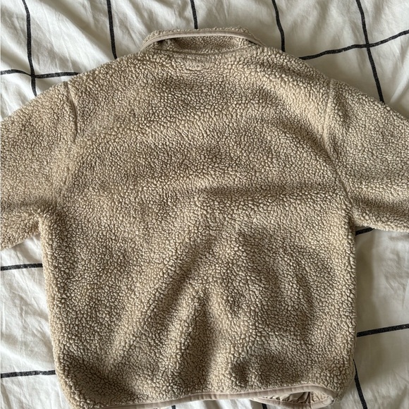 ONLY medium sherpa quarter zip jacket - Picture 4 of 4